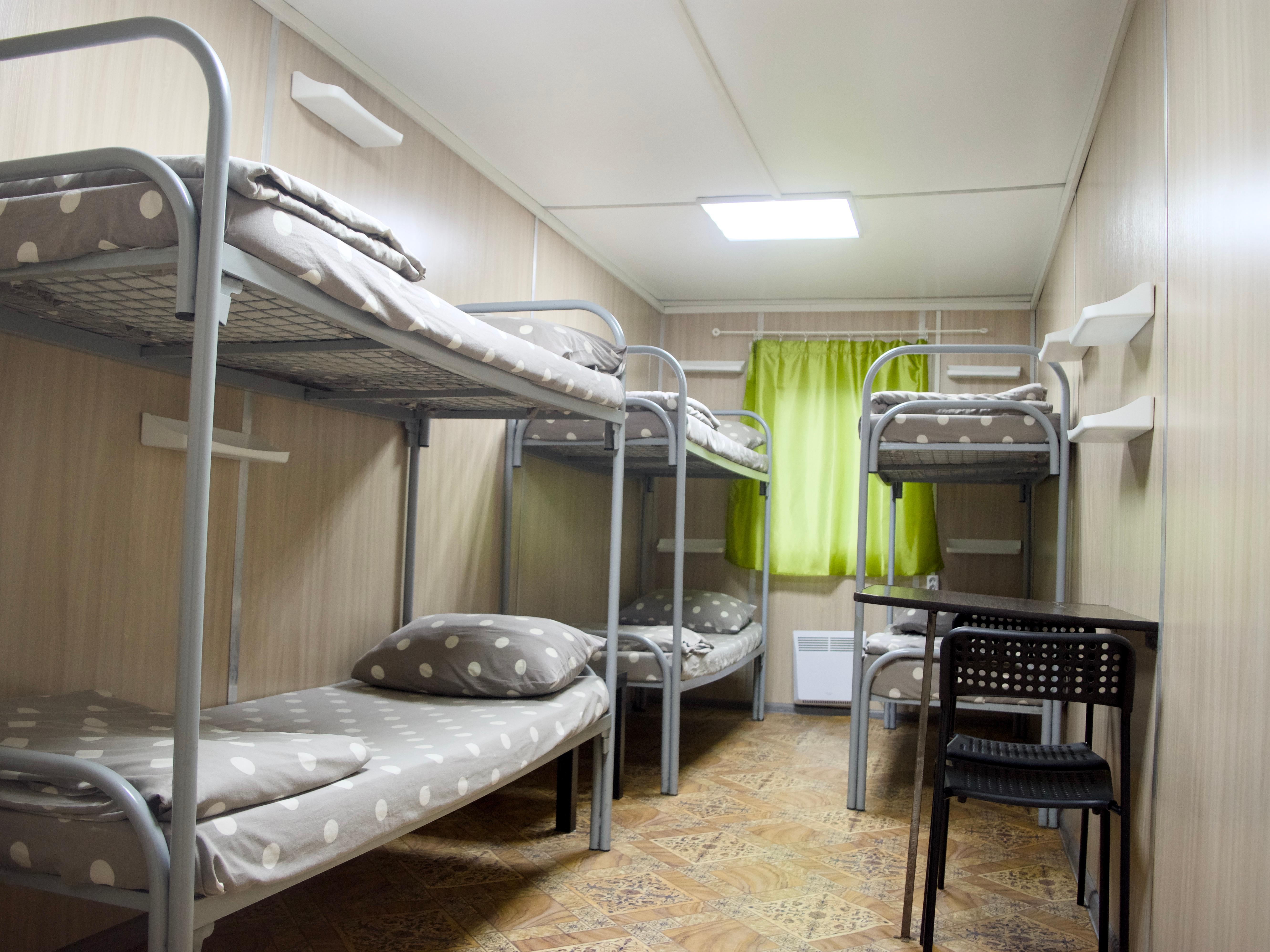 Комната для размещения рабочих в Усть-Луге