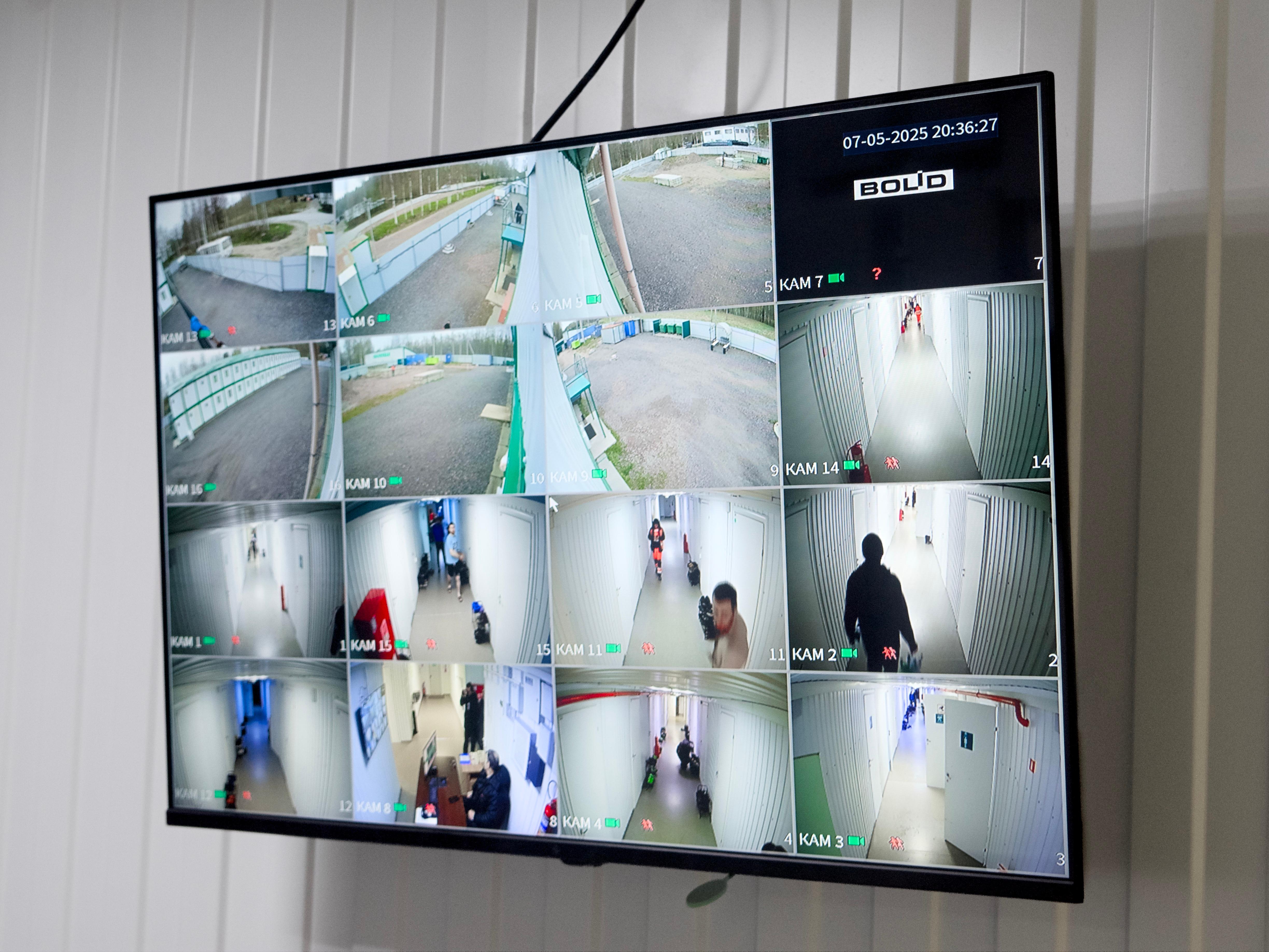 Видеонаблюдении в корпусах и на территории