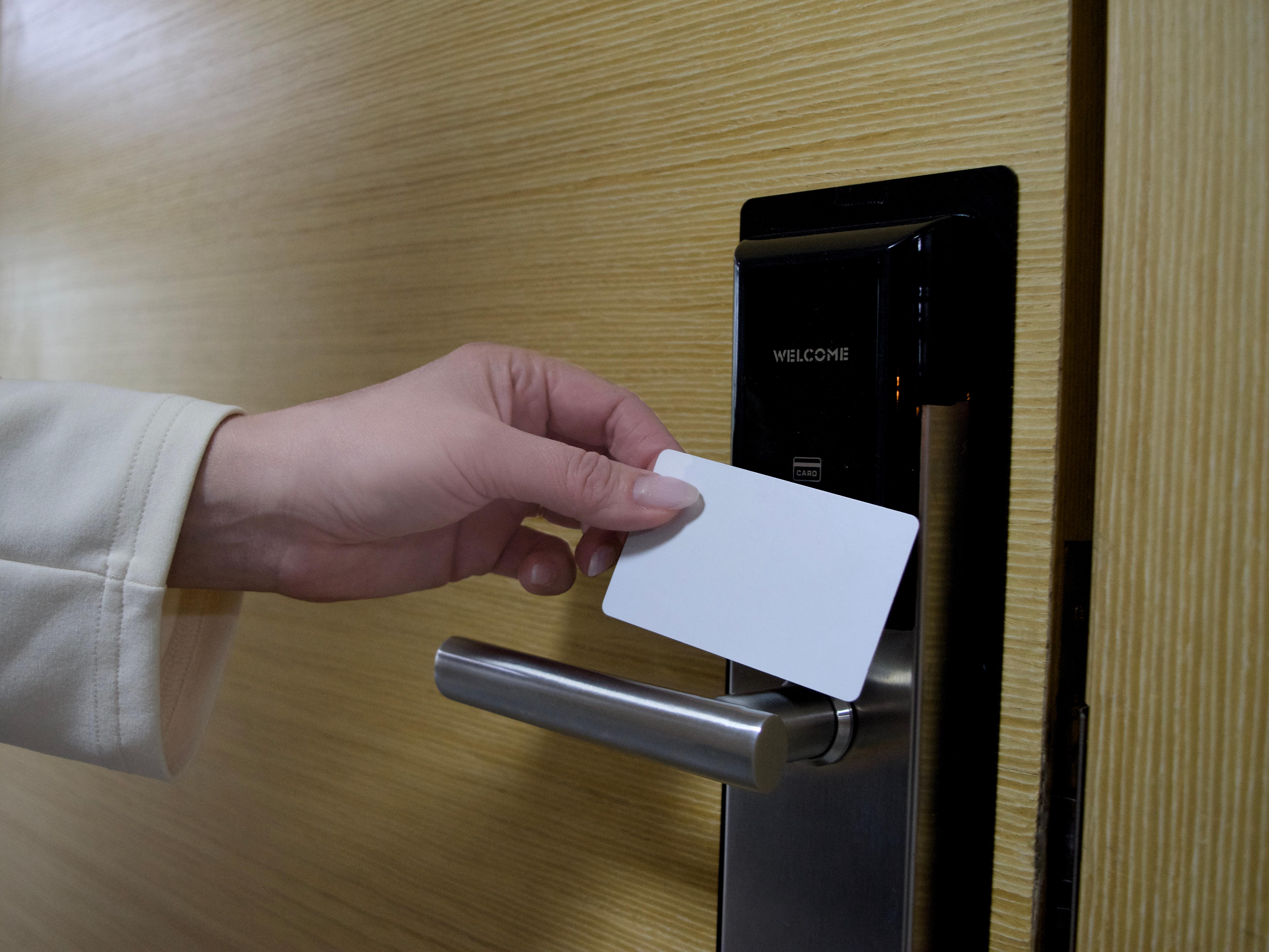 Ключ-карта в гостинице Усть-Луга